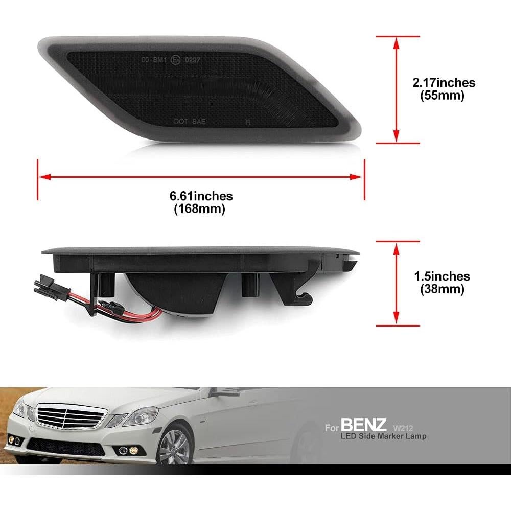 Kits de luces LED NJSBYL para Mercedes Benz W212 E-Class 2010-2013