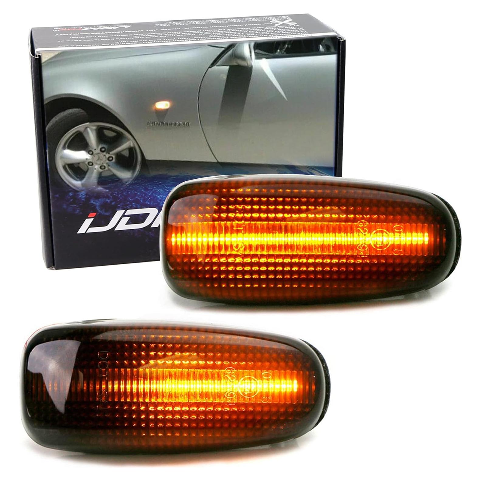 Luz LED Secuencial Lateral iJDMTOY Ahumada para Mercedes