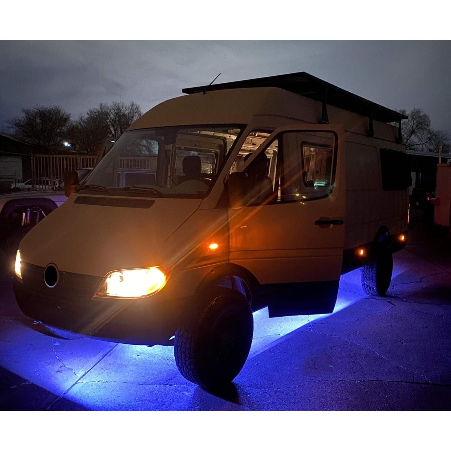 Luz LED Secuencial Lateral iJDMTOY Ahumada para Mercedes