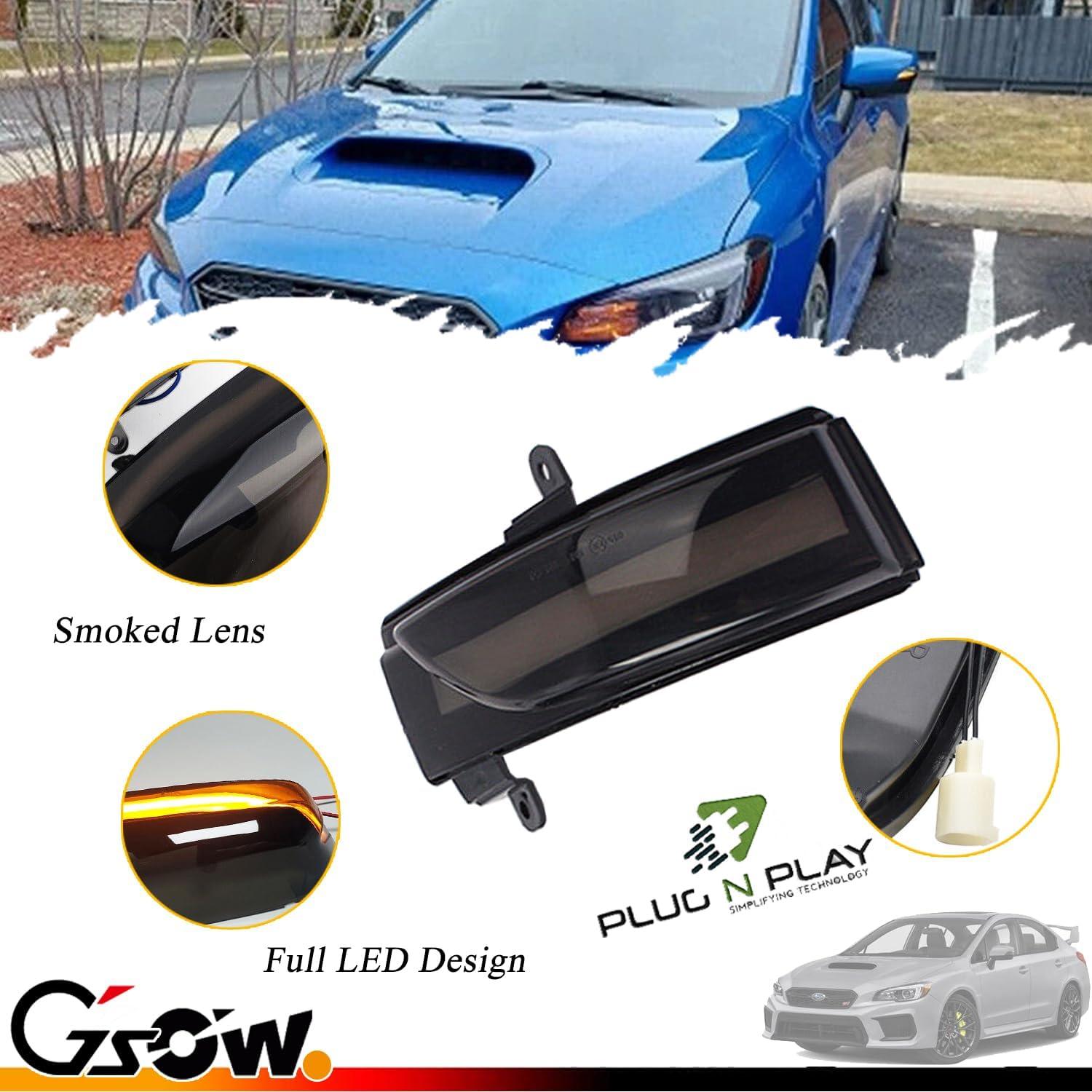 Luces de Señal de Giro LED GSOWO para Subaru 2014-2021