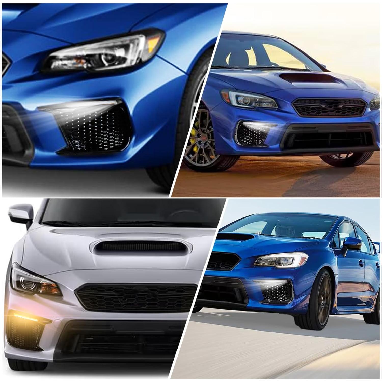 Luz de Niebla Delantera KEEGTBOX para Subaru WRX STI 2018-2021