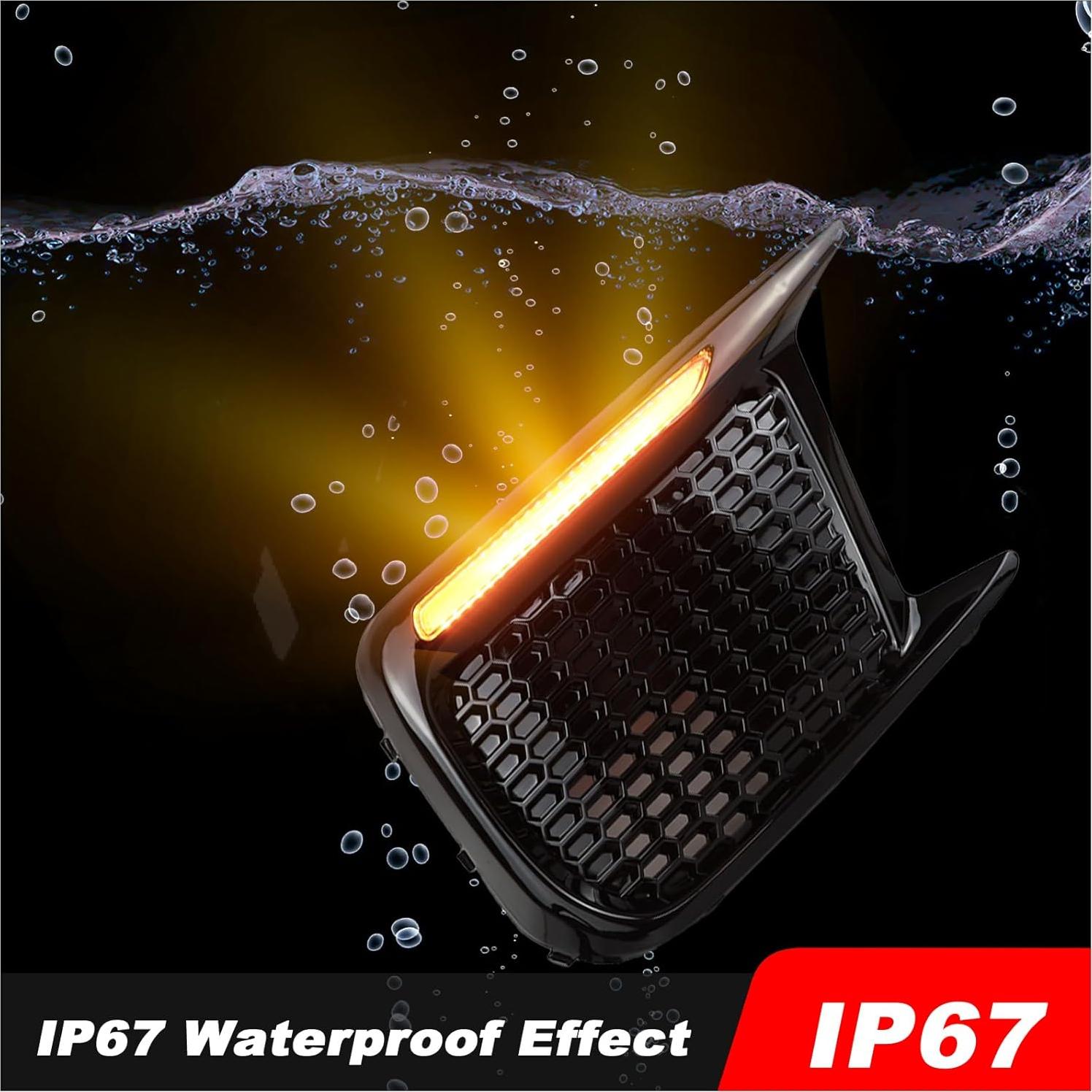 Luz de Niebla Delantera KEEGTBOX para Subaru WRX STI 2018-2021