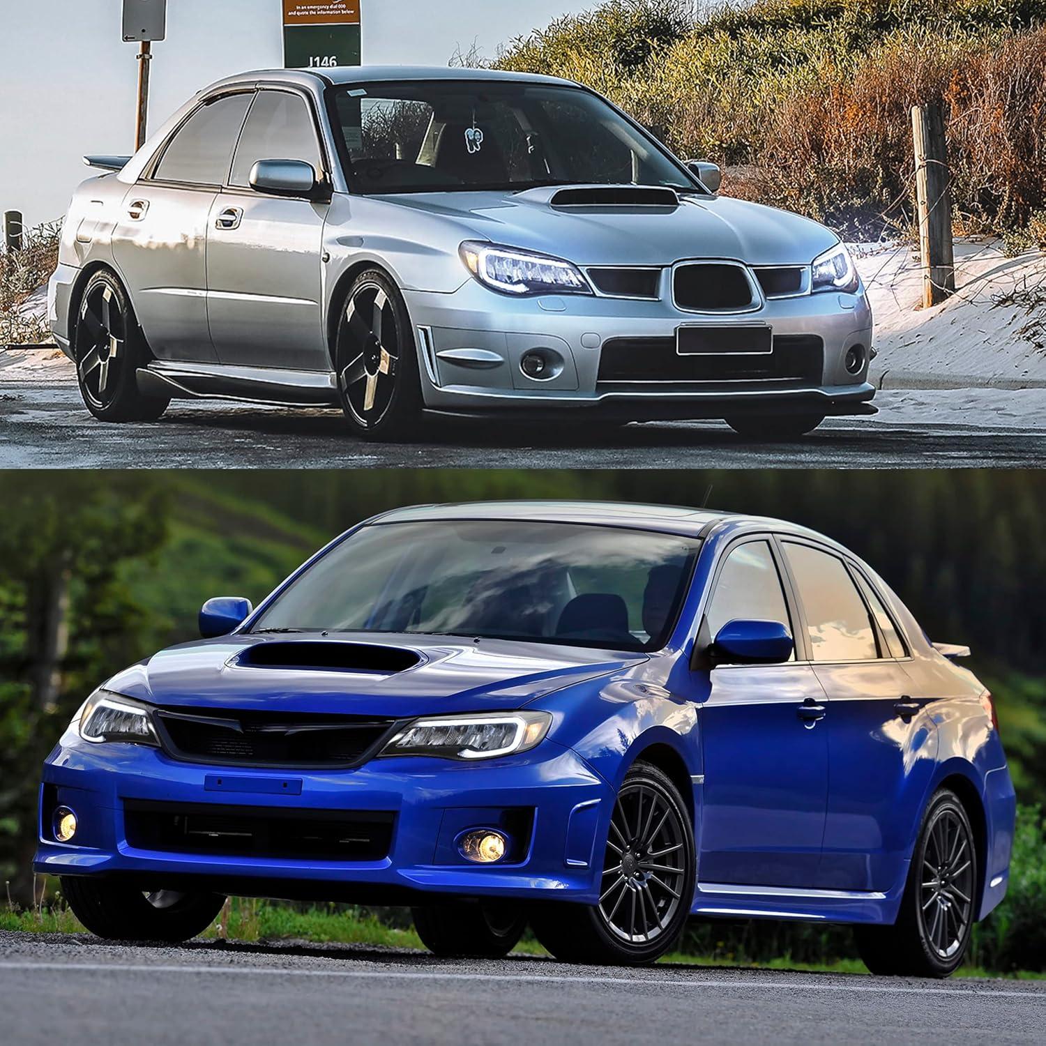 Faros LED VLAND para Subaru WRX Impreza 2008-2014 Ámbar