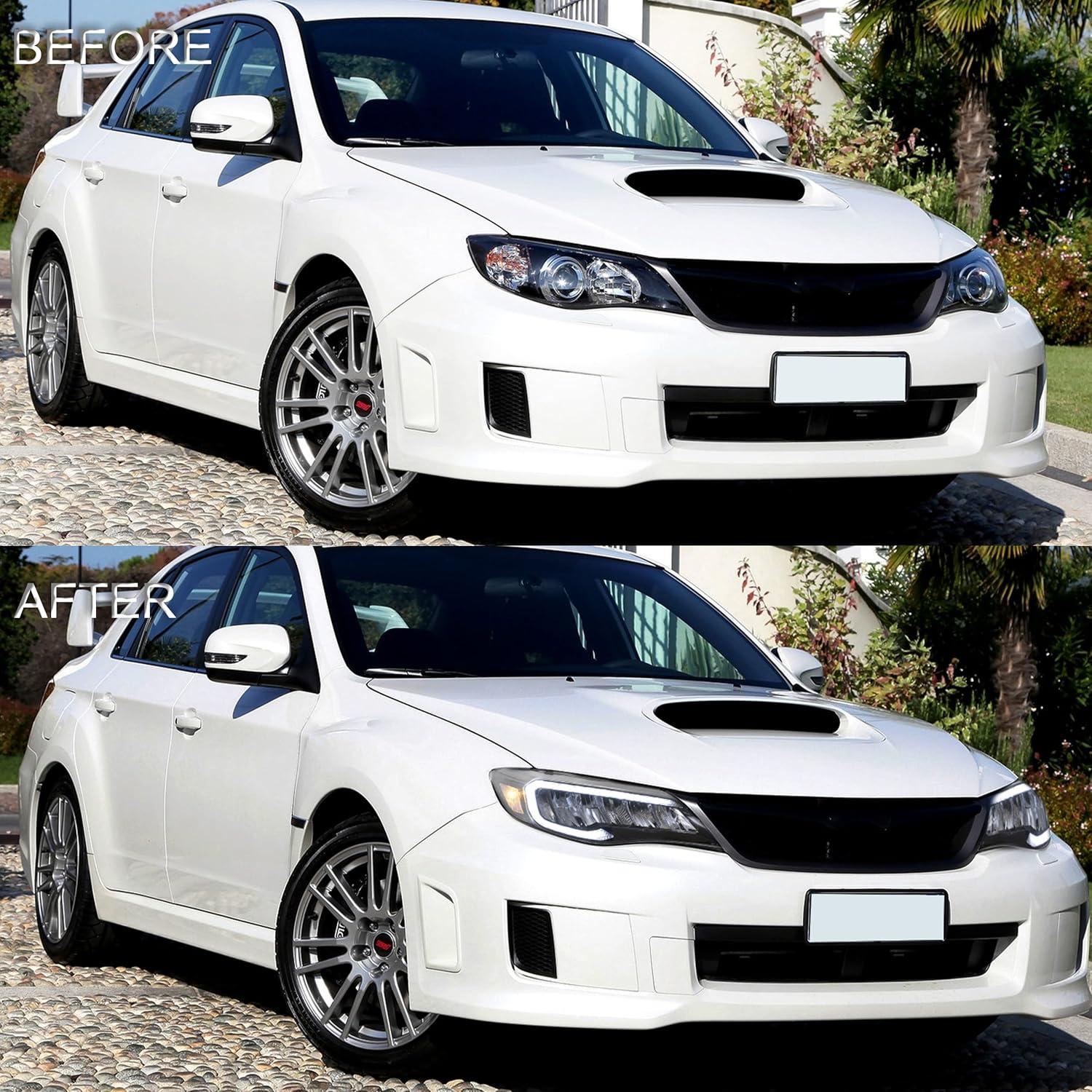 Faros LED VLAND para Subaru WRX Impreza 2008-2014 Ámbar