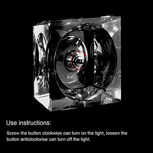 Bola de Cristal Galáctica Zulux 80mm con Base LED