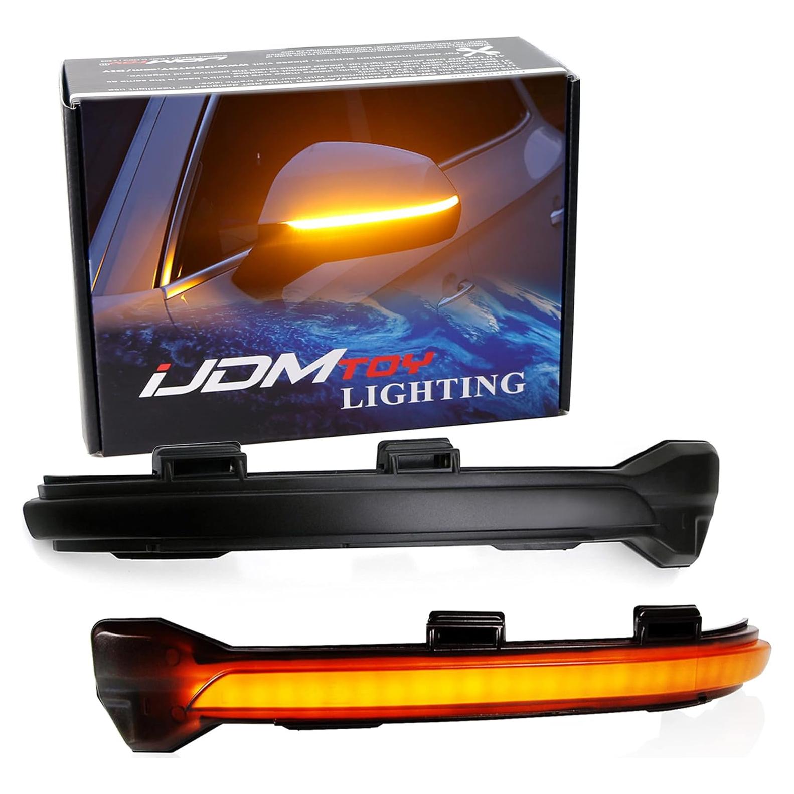 Tira de Luz de Giro LED Secuencial iJDMTOY para Volkswagen Golf GTI 2015-2021