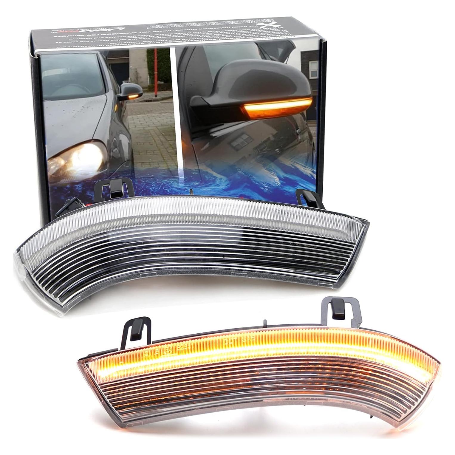 Kit Luz Señal Giro LED iJDMTOY Claro Secuencial para Volkswagen