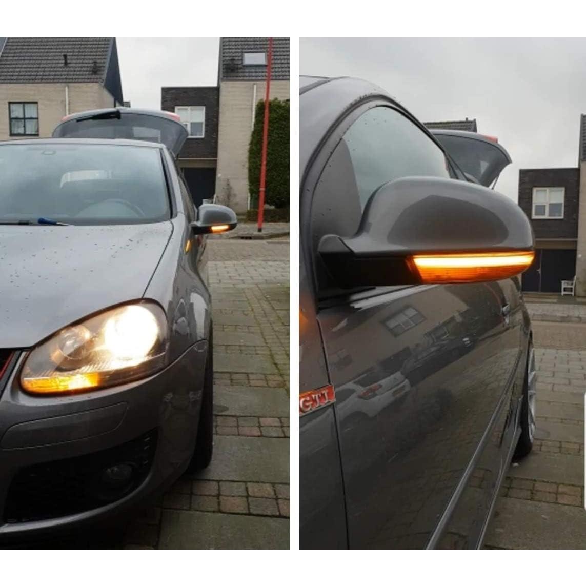 Kit Luz Señal Giro LED iJDMTOY Claro Secuencial para Volkswagen