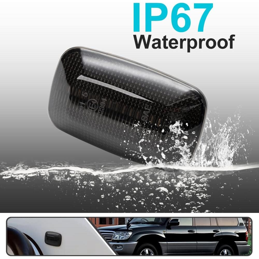 Luces de Marcador Lateral LED Dinámicas Mingrui para Toyota y Lexus