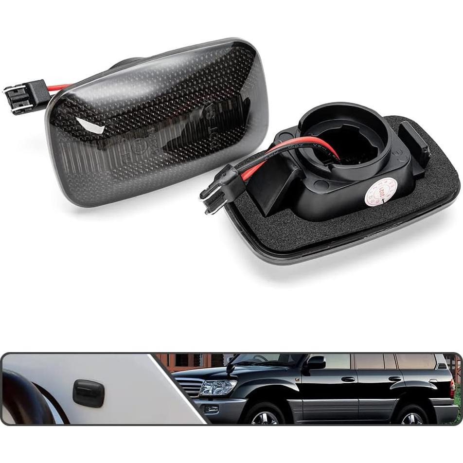 Luces de Marcador Lateral LED Dinámicas Mingrui para Toyota y Lexus