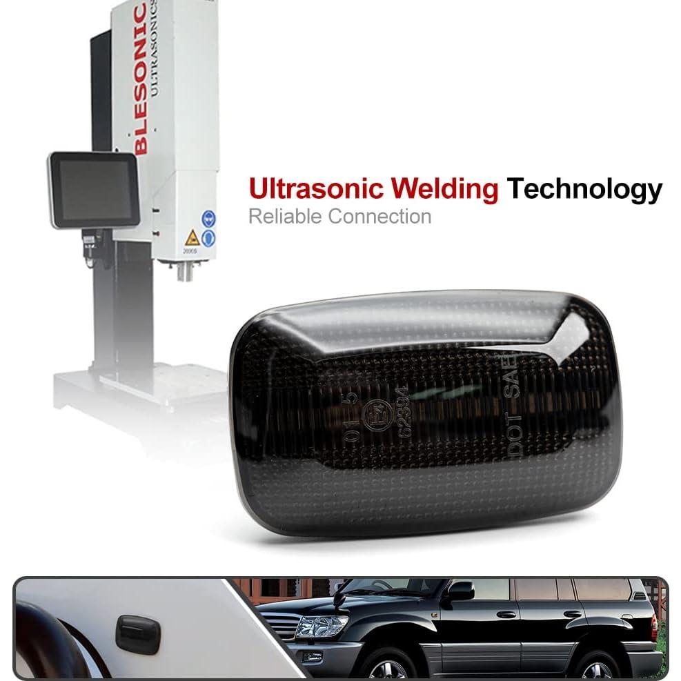 Luces de Marcador Lateral LED Dinámicas Mingrui para Toyota y Lexus