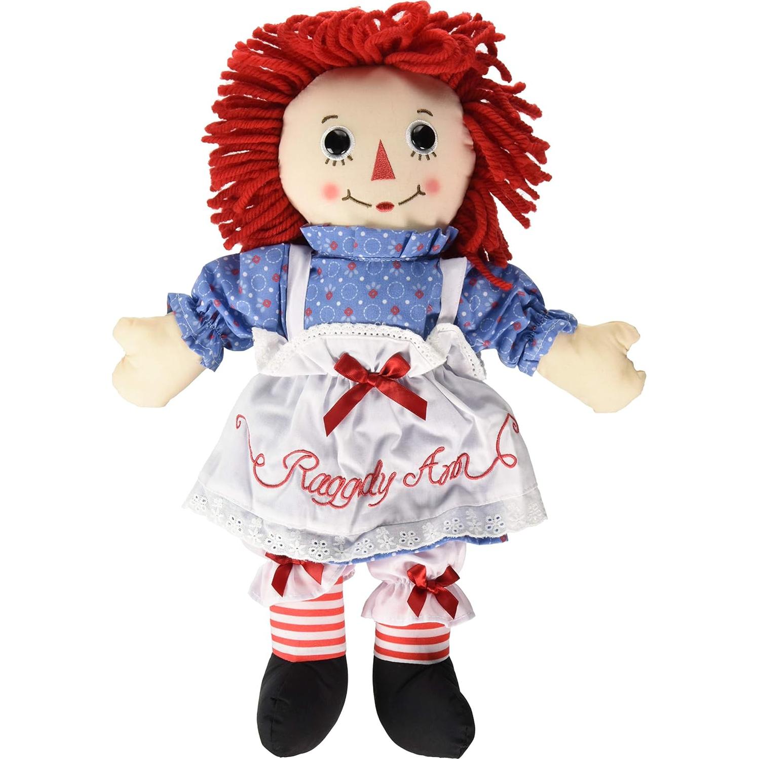 Paquete de 2 Muñecas Aurora Raggedy Ann y Andy 40.6 cm