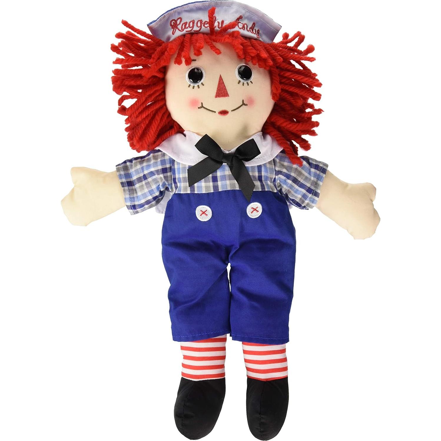 Paquete de 2 Muñecas Aurora Raggedy Ann y Andy 40.6 cm