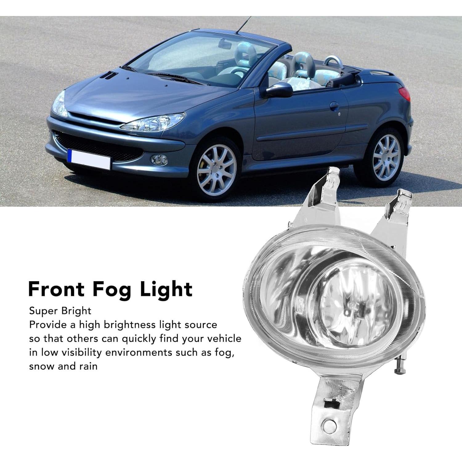 Luz de Niebla Delantera LED Aramox para Peugeot 206 2000-2008