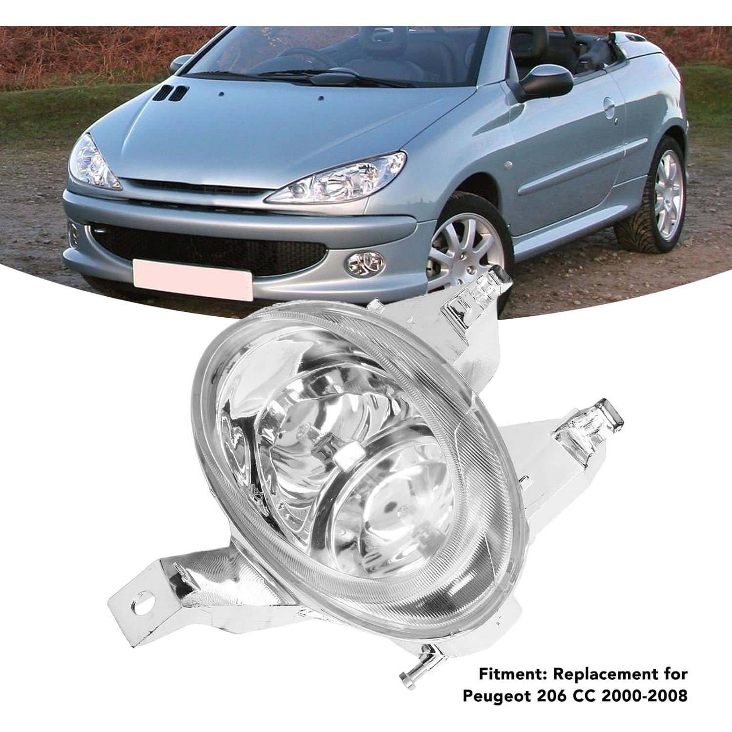 Luz de Niebla Delantera LED Aramox para Peugeot 206 2000-2008