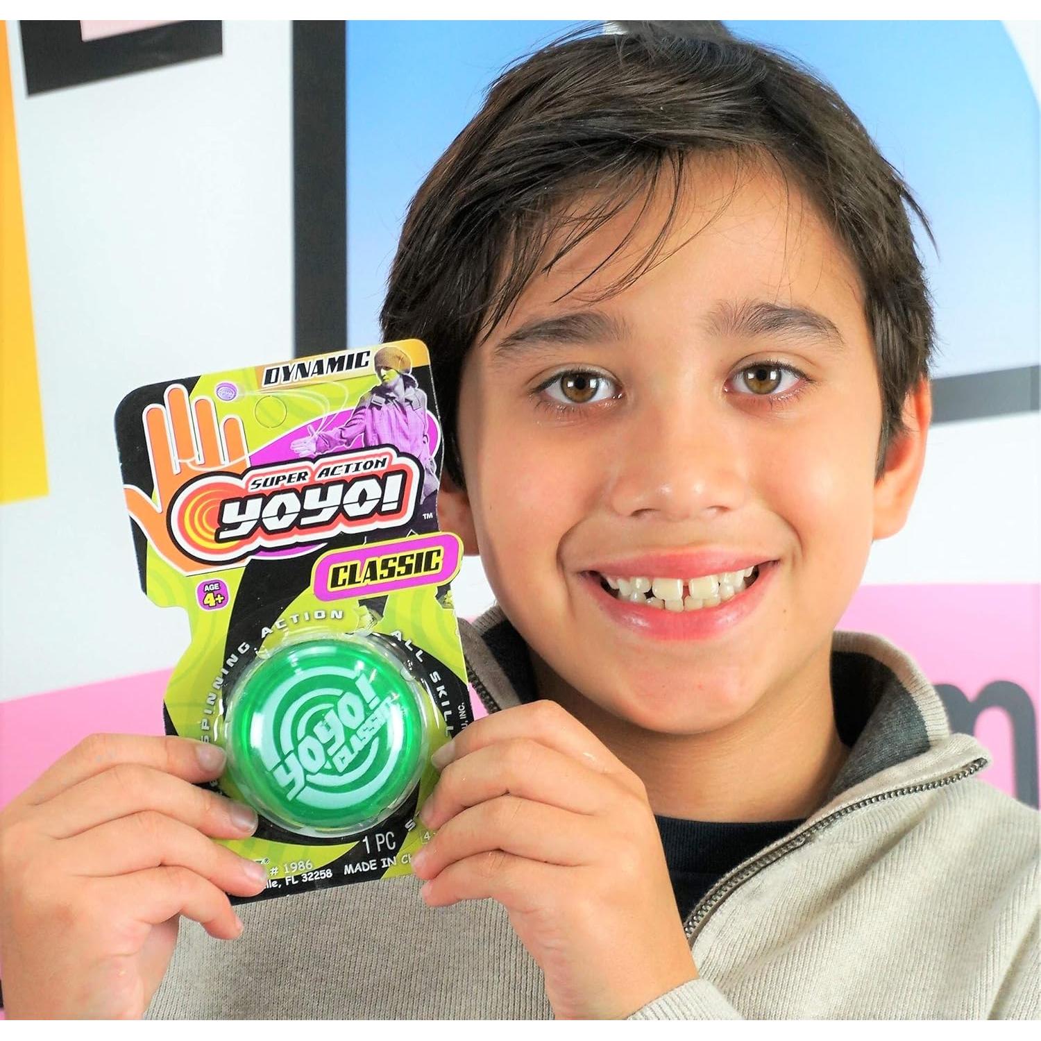 Yoyo Clásico Dinámico JA-RU 24 Piezas Colores Asortidos