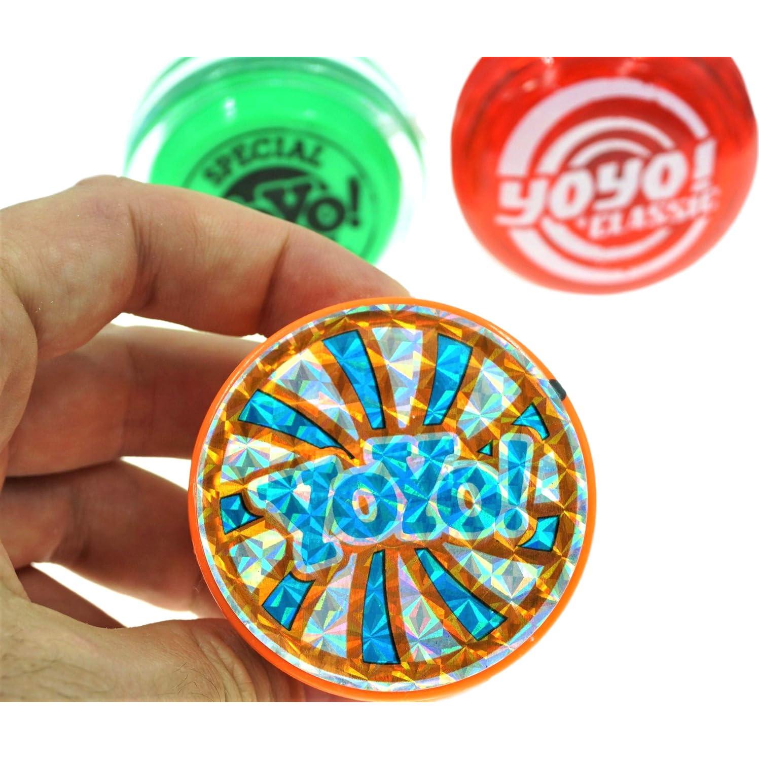 Yo-Yo Profesional JA-RU Paquete de 3 con Emojis Diversión