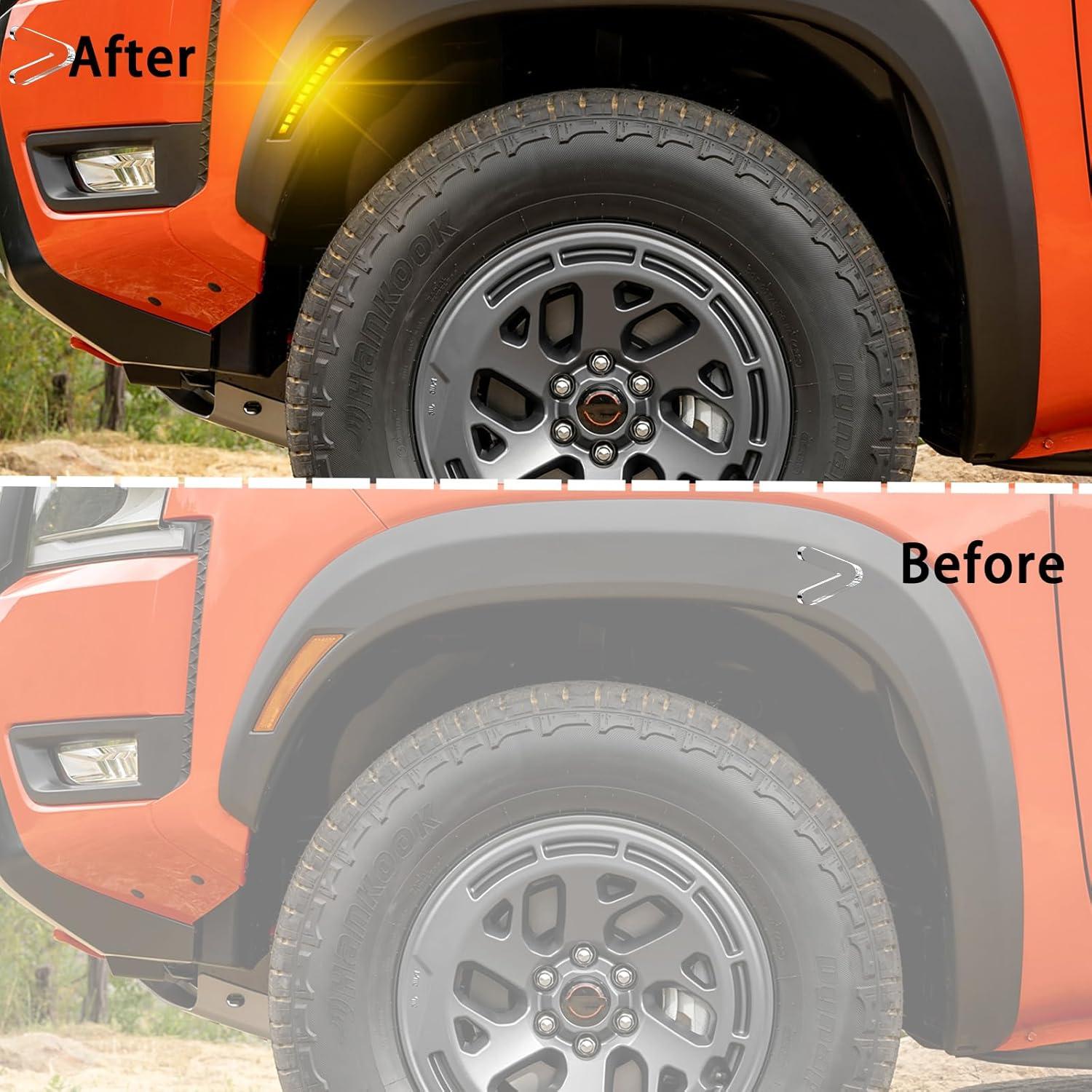 Luz de Marcador Lateral LED ZDEERAOTO para Nissan Frontier 2022-2024