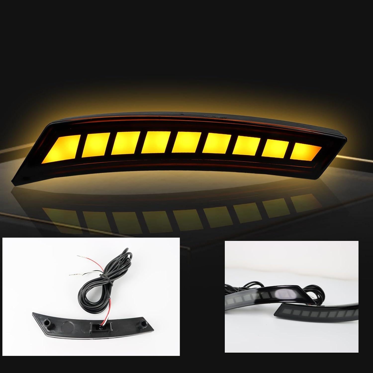 Luz de Marcador Lateral LED ZDEERAOTO para Nissan Frontier 2022-2024