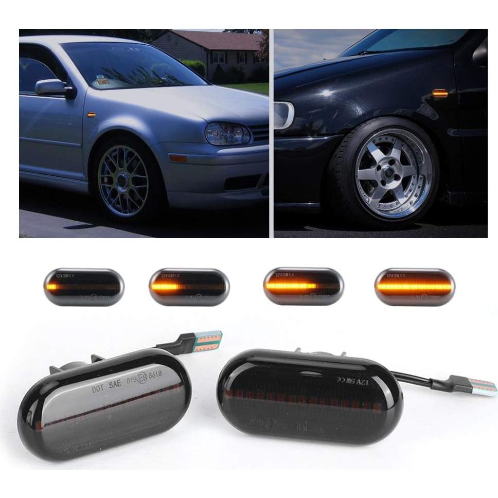 Intermitente LED Aramox para Clio, Luz de Giro Secuencial