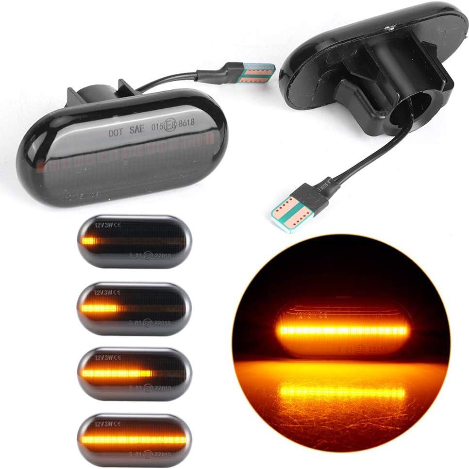 Intermitente LED Aramox para Clio, Luz de Giro Secuencial