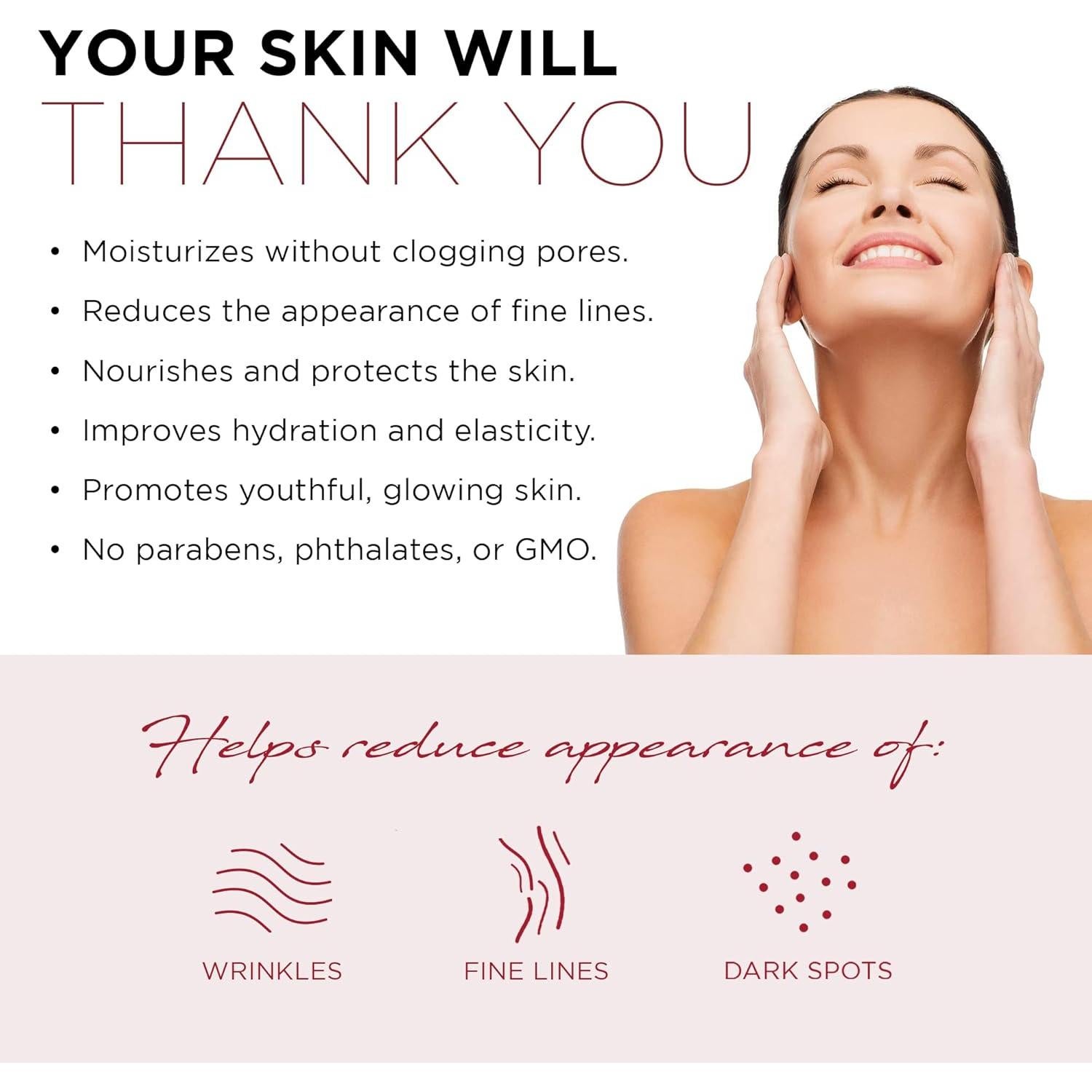 Máscara Facial Azure Cosmetics Retinol y Ácido Hialurónico