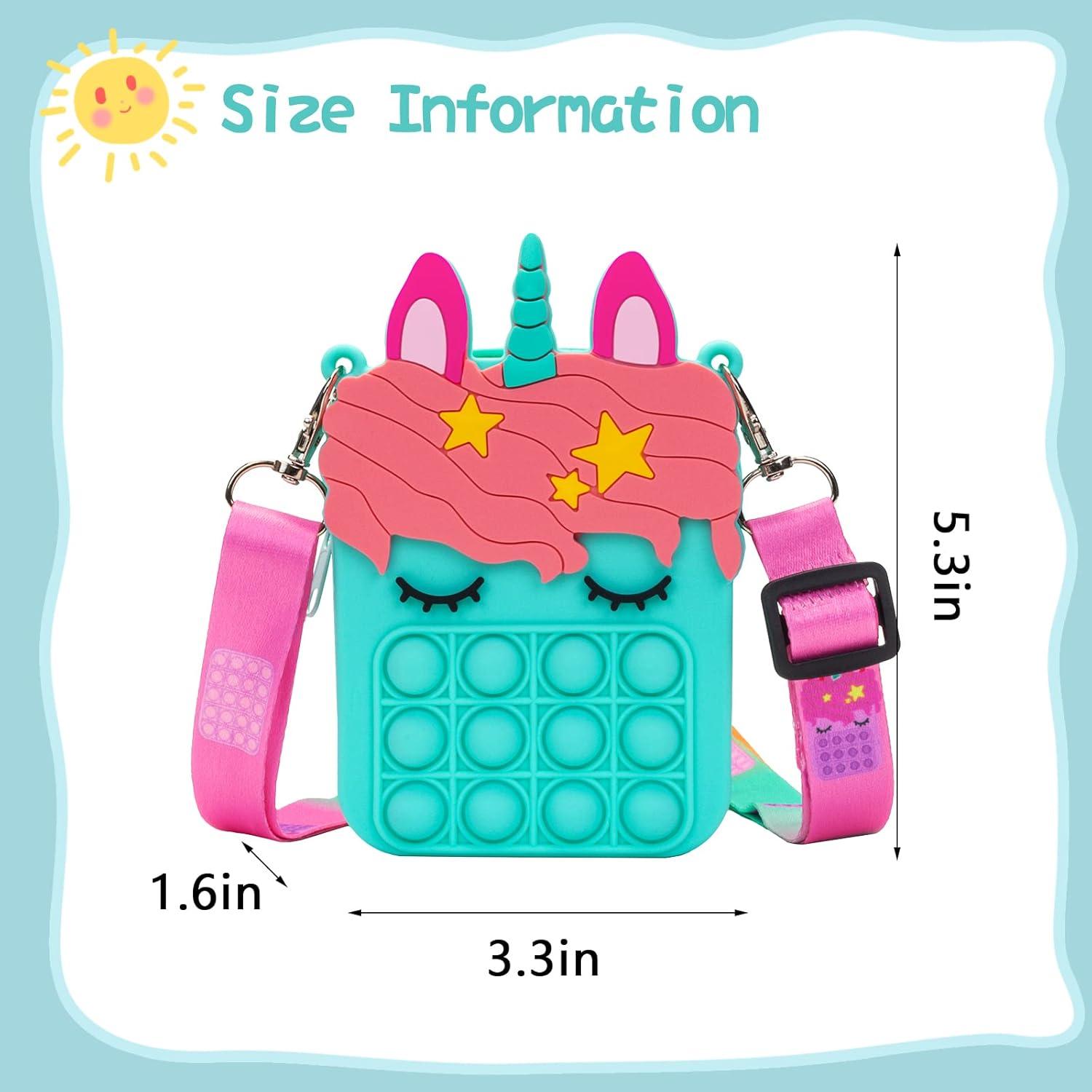 Bolso Popit Azul Civan 13.5x8.5cm Juguete para Niñas