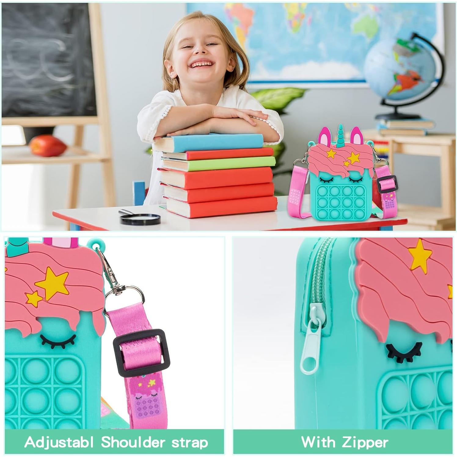 Bolso Popit Azul Civan 13.5x8.5cm Juguete para Niñas