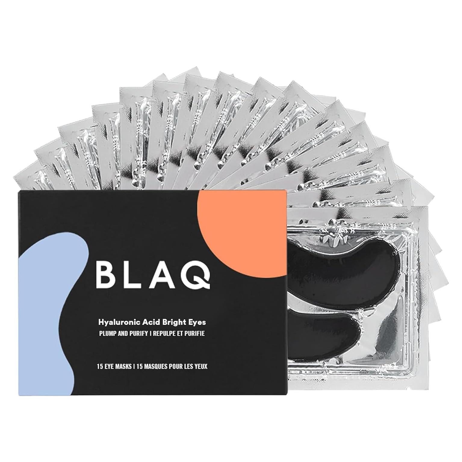 BLAQ Parches para Ojos 15 Piezas con Ácido Hialurónico