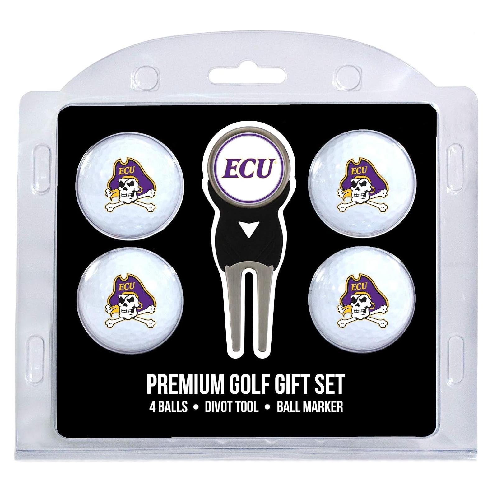 Set de 4 Bolas de Golf Team Golf + Herramienta Divot
