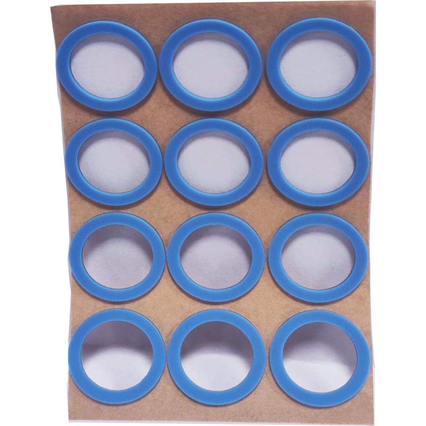 MAGICYOYO Yo-Yo Silicone Response Pads- Blue of 12 - Slim for MAGICYOYO K1