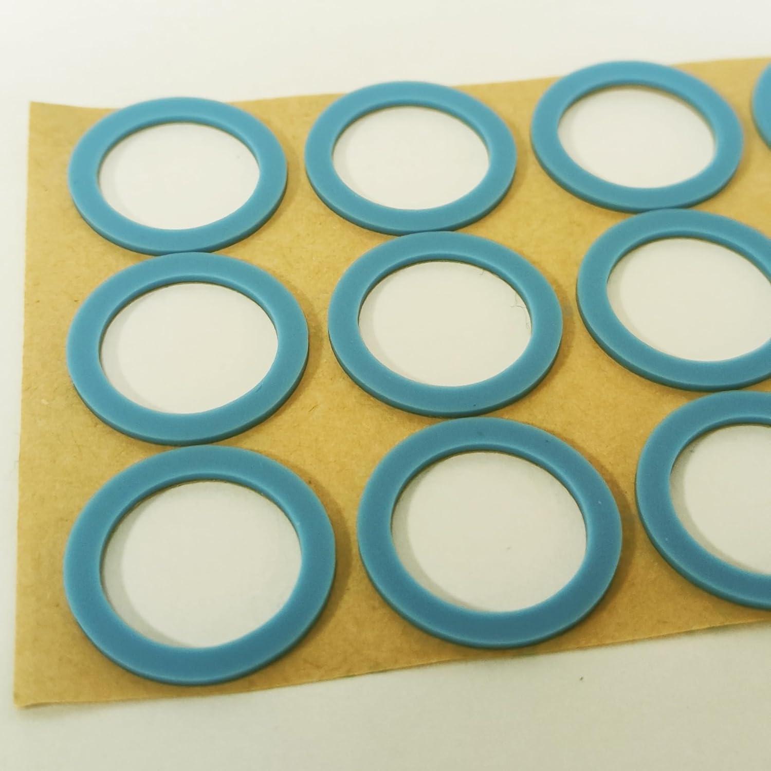 MAGICYOYO Yo-Yo Silicone Response Pads- Blue of 12 - Slim for MAGICYOYO K1