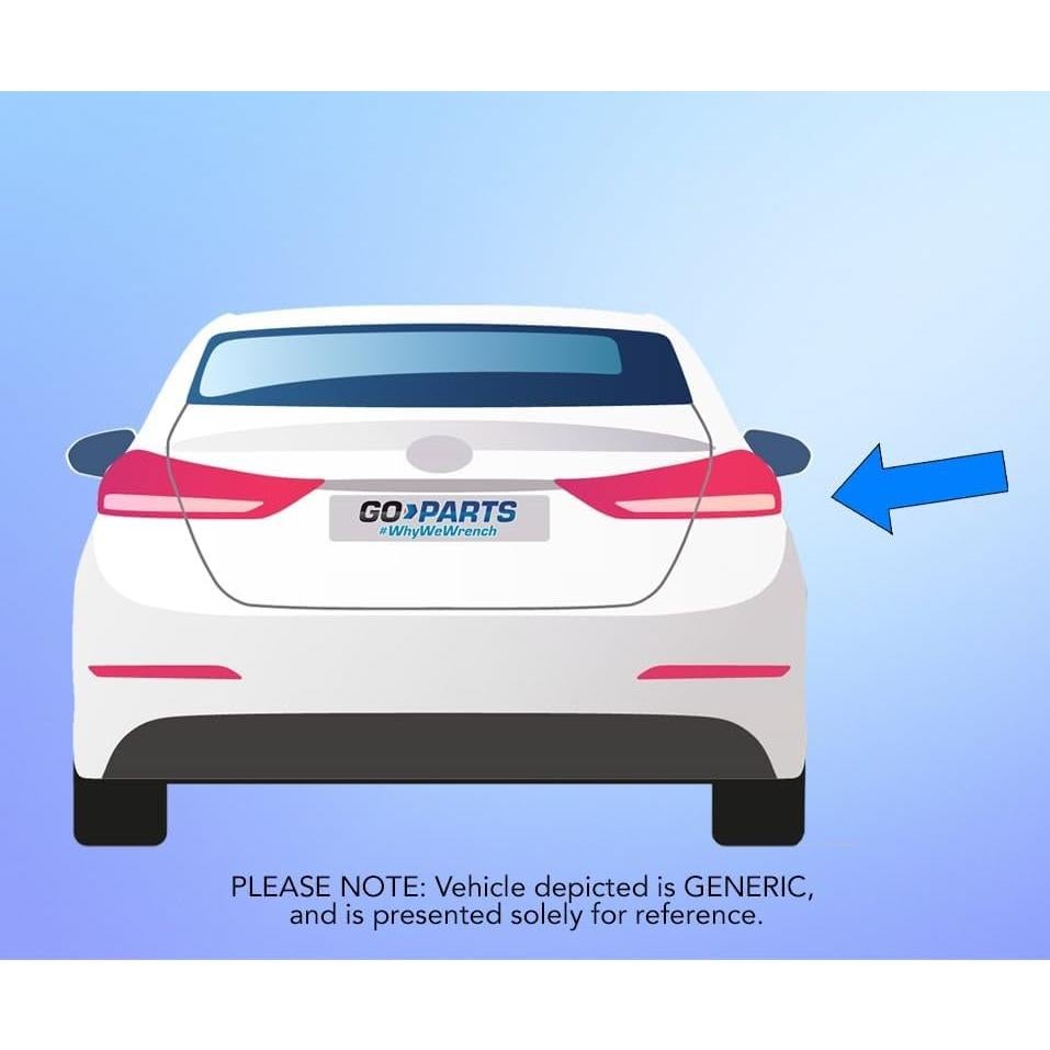 Luz Trasera Interna Derecha Go-Parts para BMW 328i E90 2009-2011