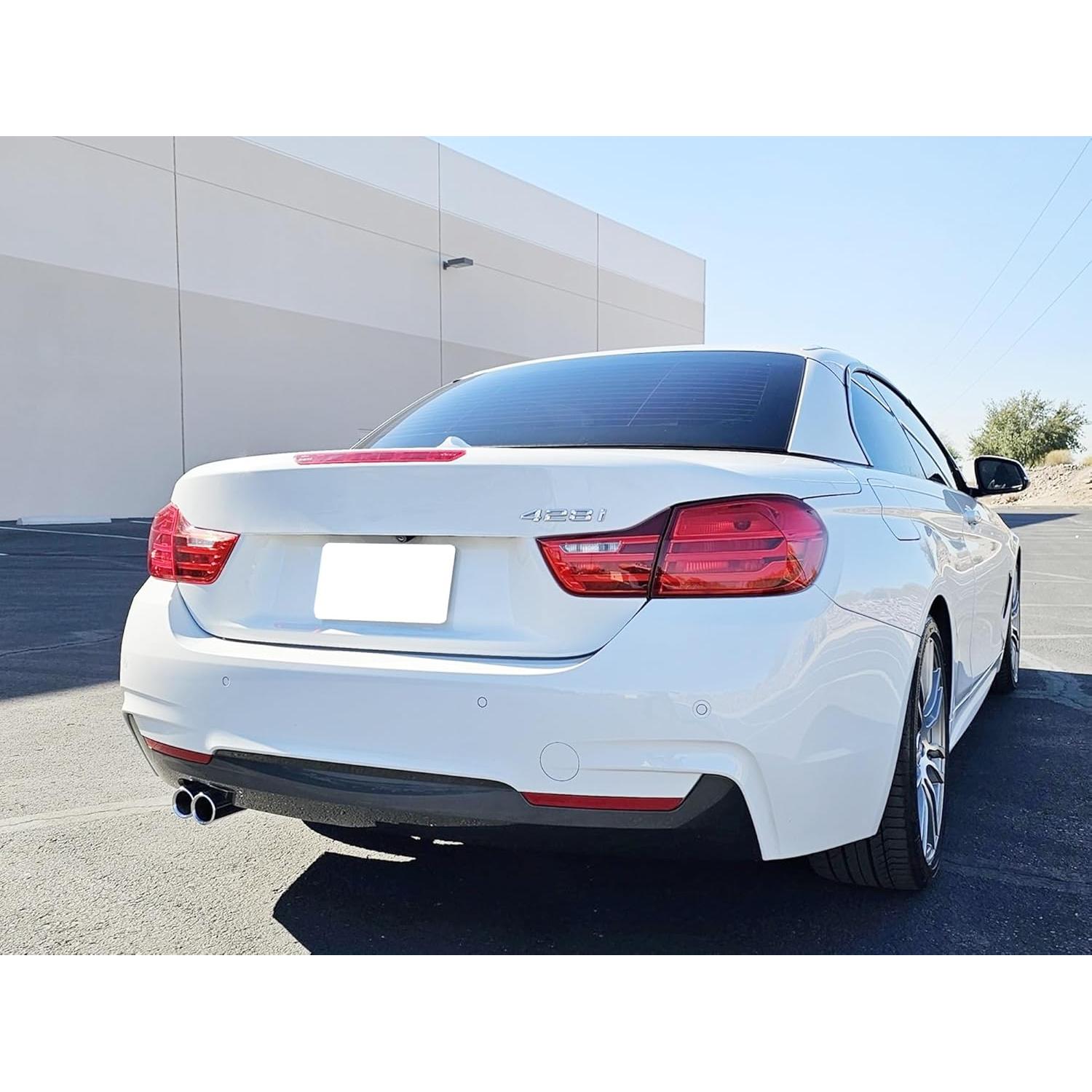 Lentes de Reflector Rojo iJDMTOY para Parachoques BMW M-Sport 2014-2020