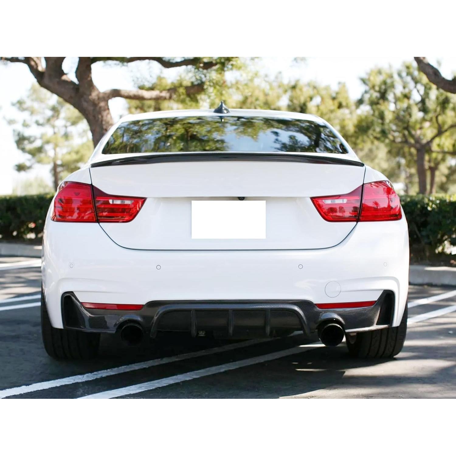 Lentes de Reflector Rojo iJDMTOY para Parachoques BMW M-Sport 2014-2020