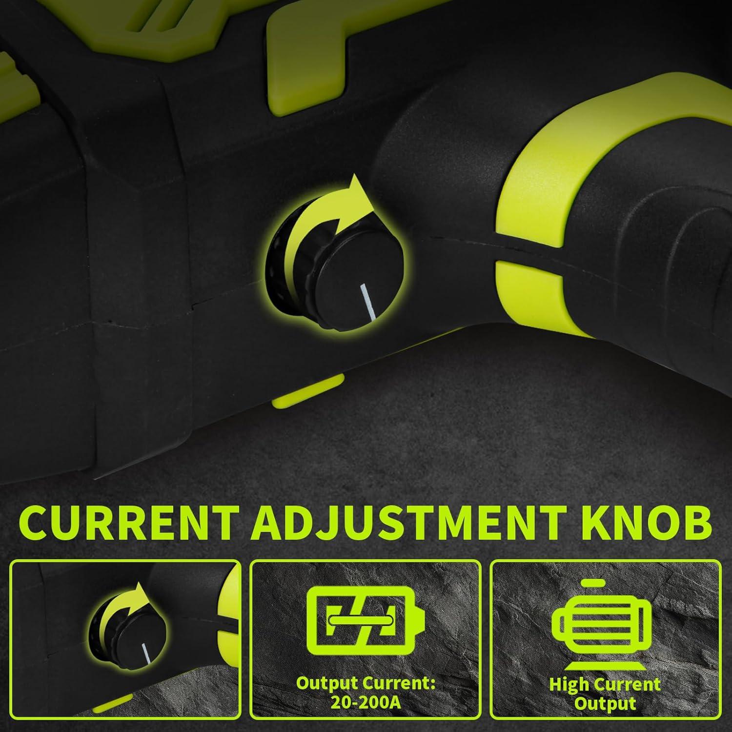 Soldador Portátil RYOJEGK 20-200A 110V con Accesorios