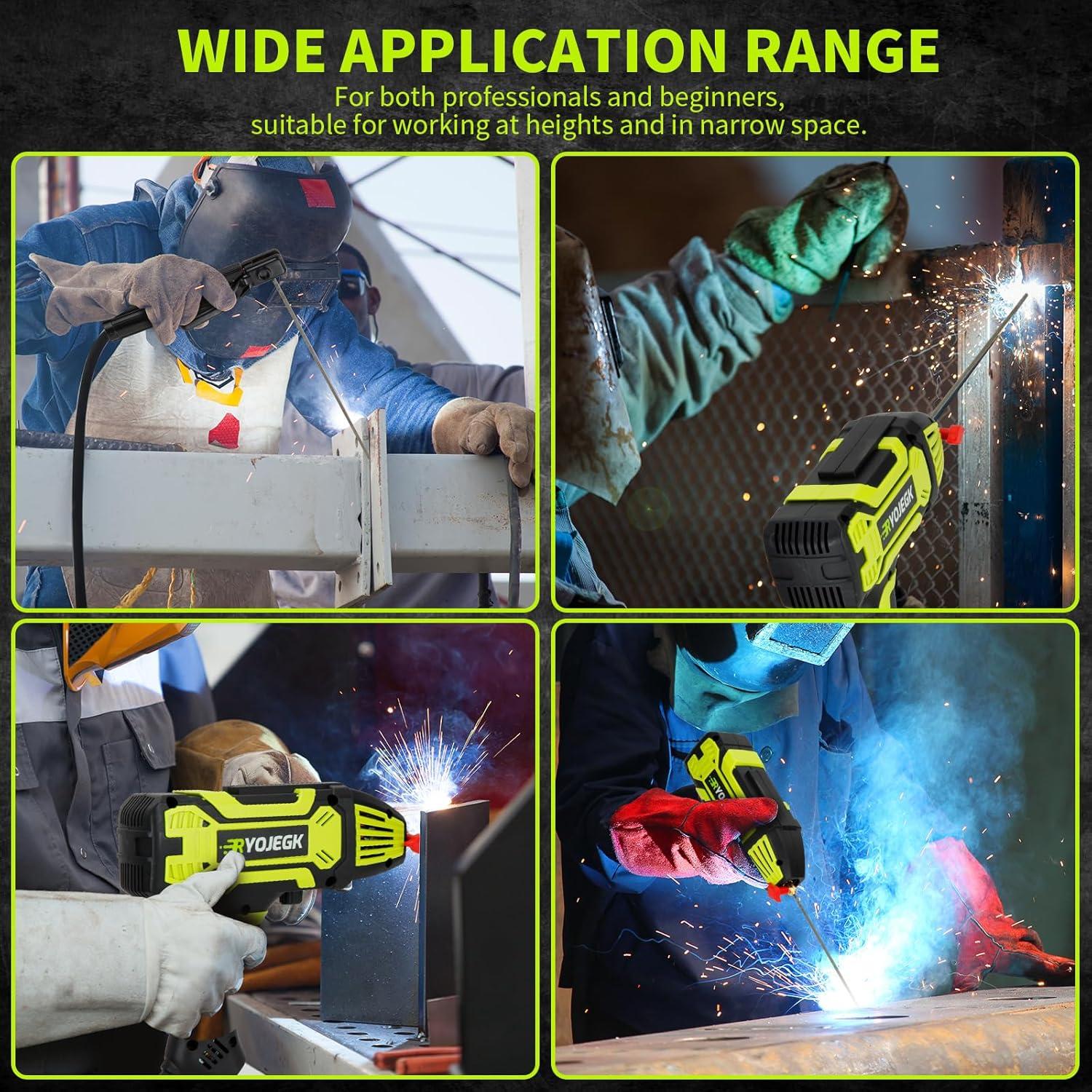 Soldador Portátil RYOJEGK 20-200A 110V con Accesorios