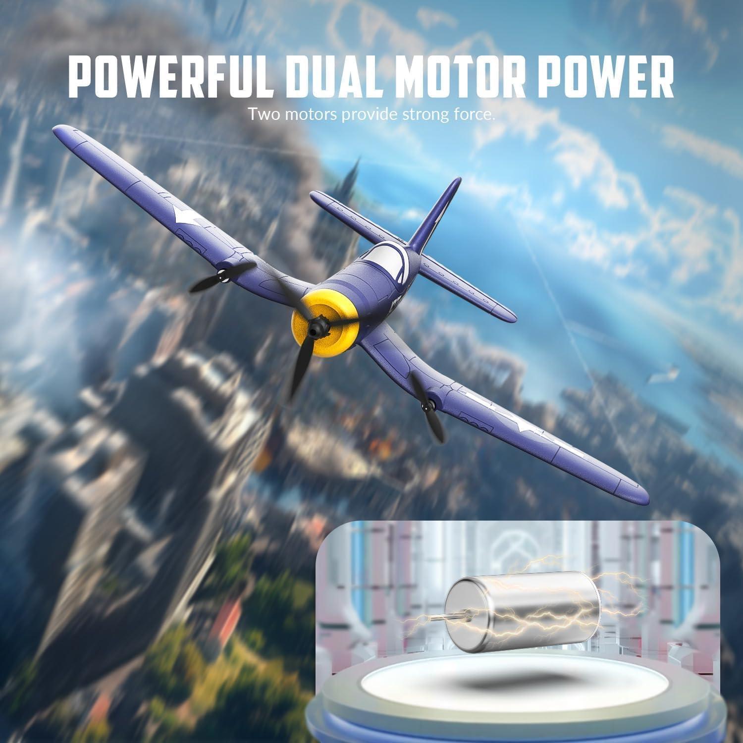 Avión RC VOLANTEX F4U Corsair 33cm RTF para Principiantes