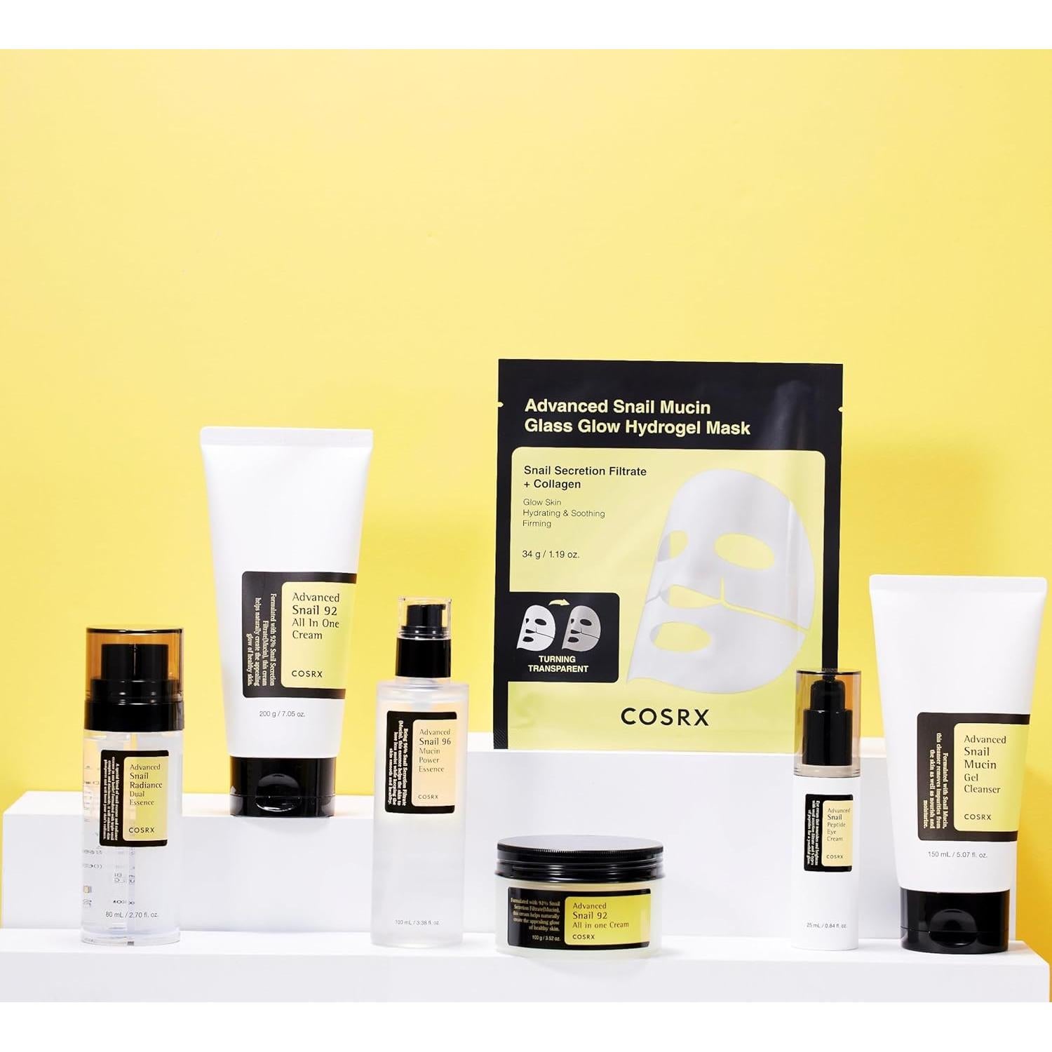 Mascarilla Hidrogel COSRX con Mucina de Caracol 3 Pzas