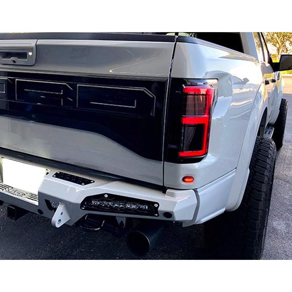 Kit de Luz de Marcador Lateral LED iJDMTOY Ahumada Roja Ford Raptor 2010-2014