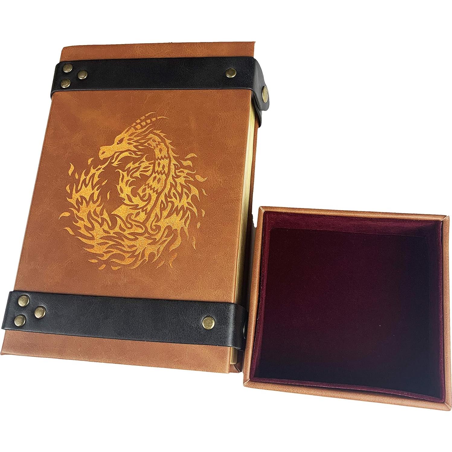 Bandeja de Dados Fantasydice Dragón Rojo para RPG