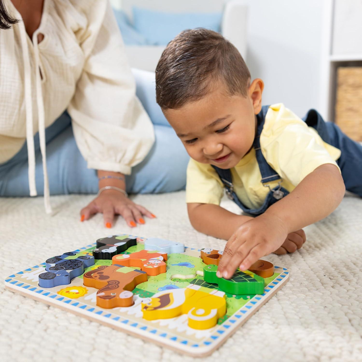 Rompecabezas de Madera Melissa & Doug 8 Piezas Mascotas