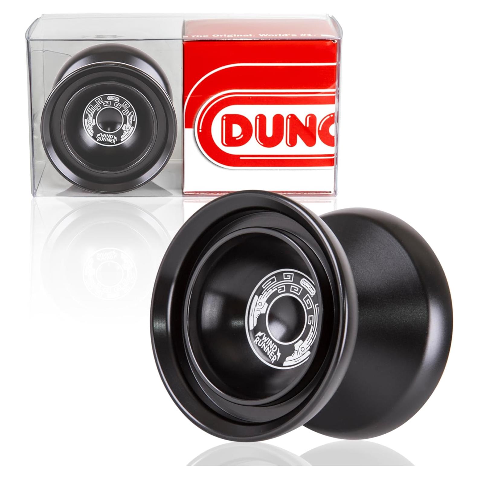 Yo-Yo Duncan Windrunner Negro - Aluminio Profesional 66.5g