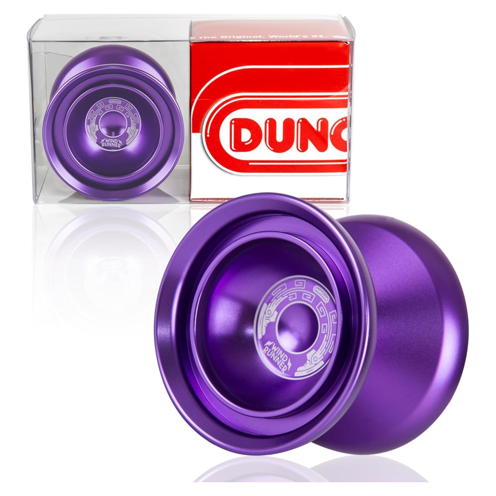 Yo-Yo Duncan Windrunner Profesional Aluminio Púrpura 56mm