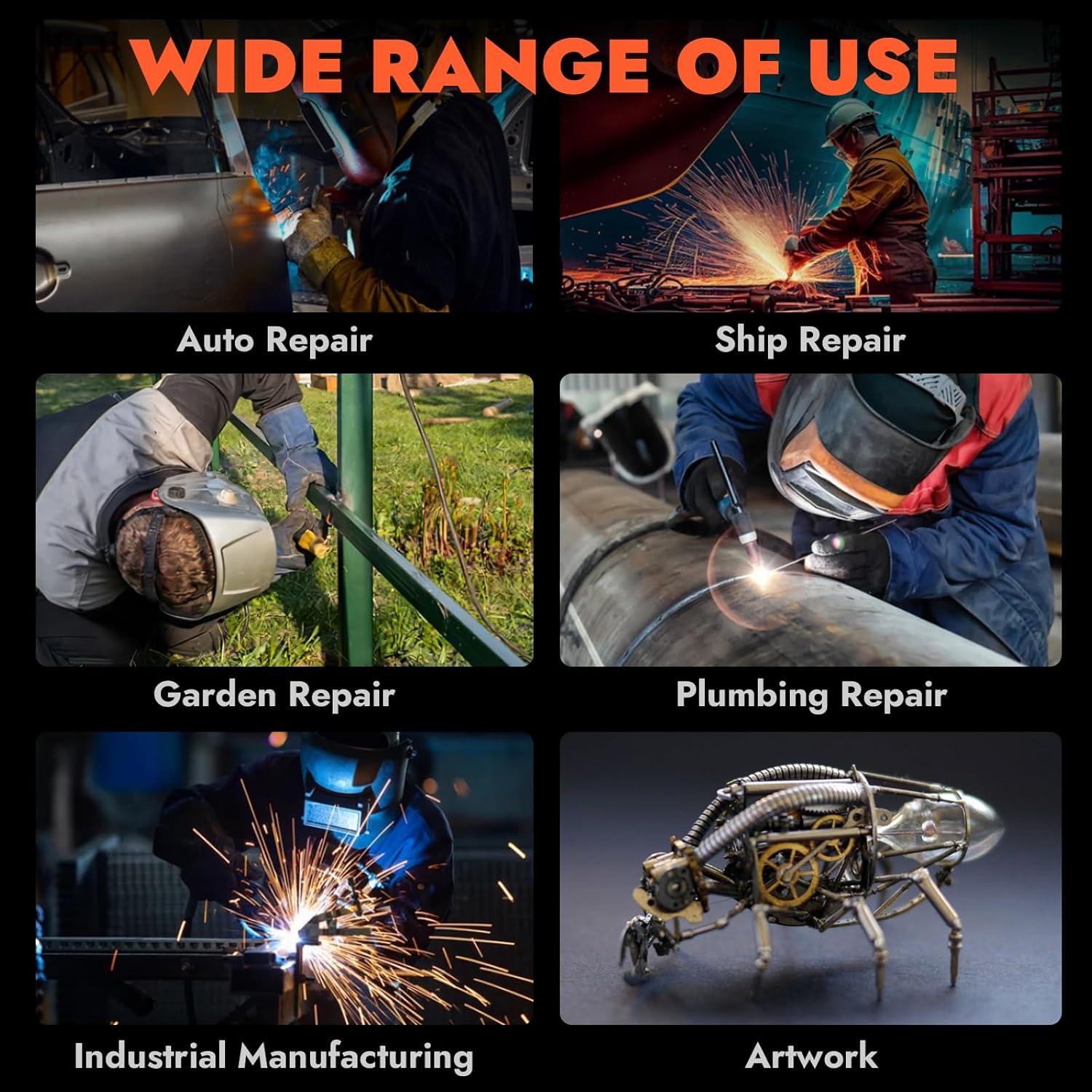 Soldador HITBOX ARC200D MINI 2 en 1 110V/220V Portátil