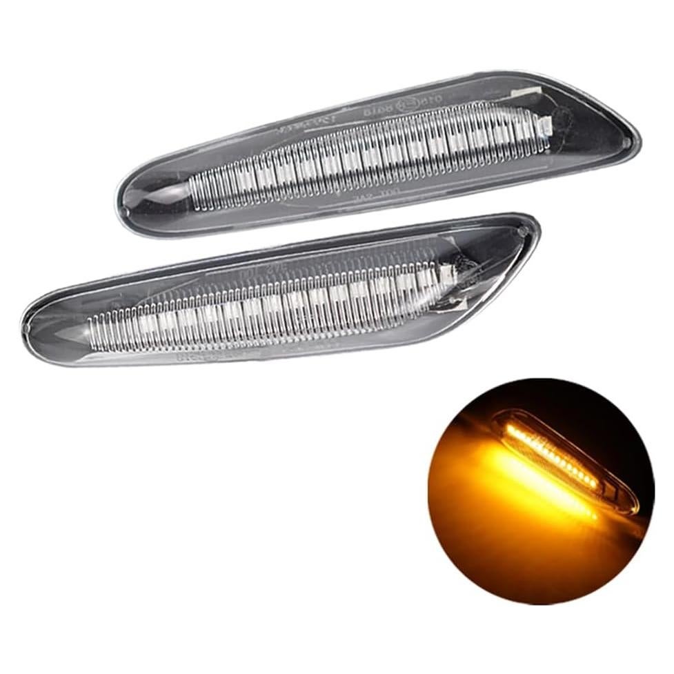 Luz de Marcador Lateral LED Hacreyatu para BMW E60 E61 E81 E82