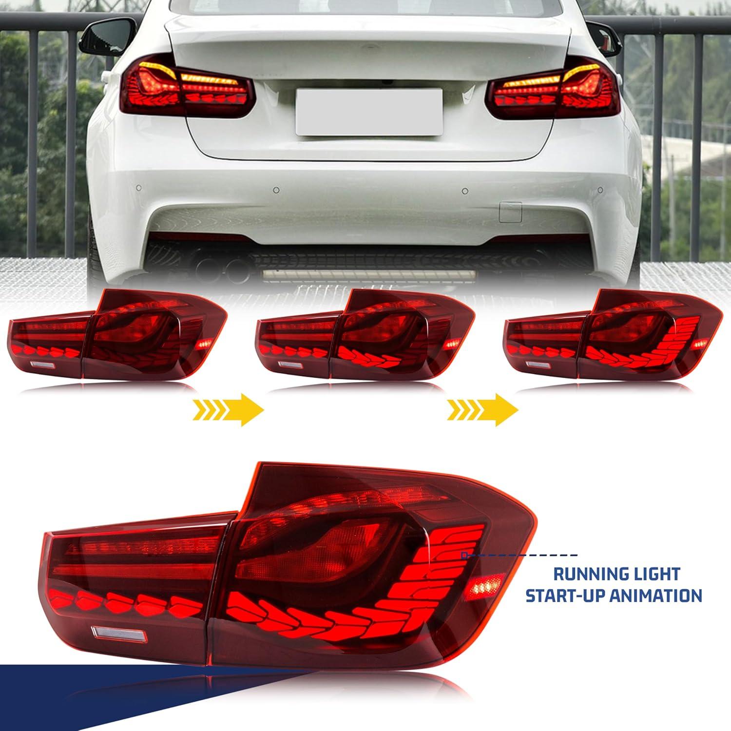 Luces Traseras LED Glistuning para BMW Serie 3 F30 F80 2013-2018