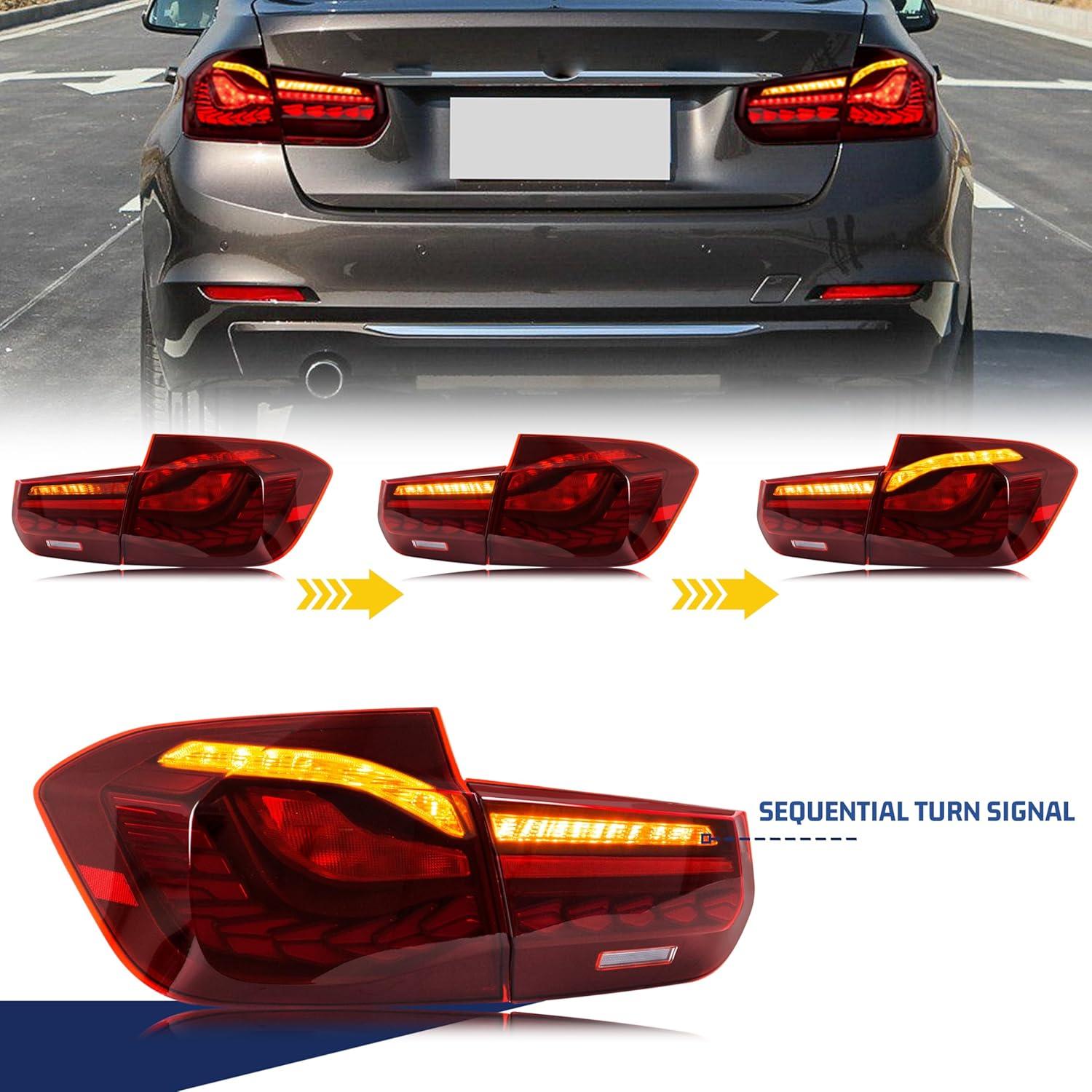 Luces Traseras LED Glistuning para BMW Serie 3 F30 F80 2013-2018