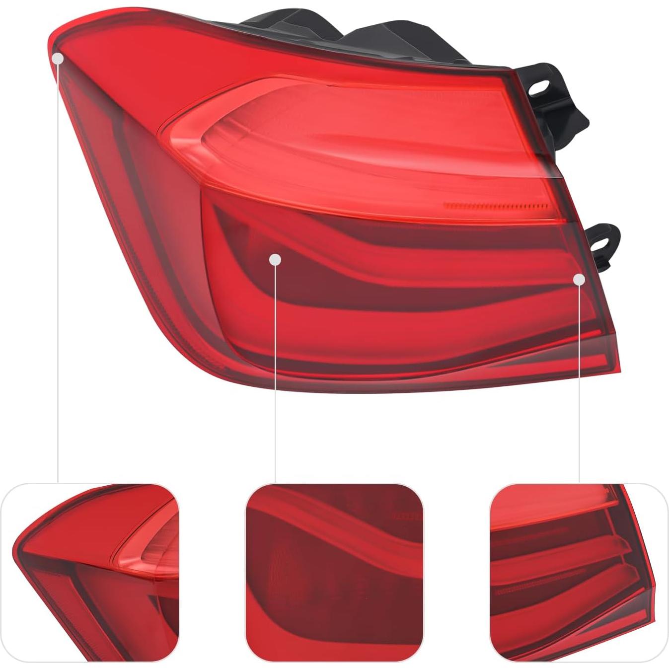 Conjunto Luz Trasera LED BIXIBIN para BMW Serie 3 F30 F80 2016-2018