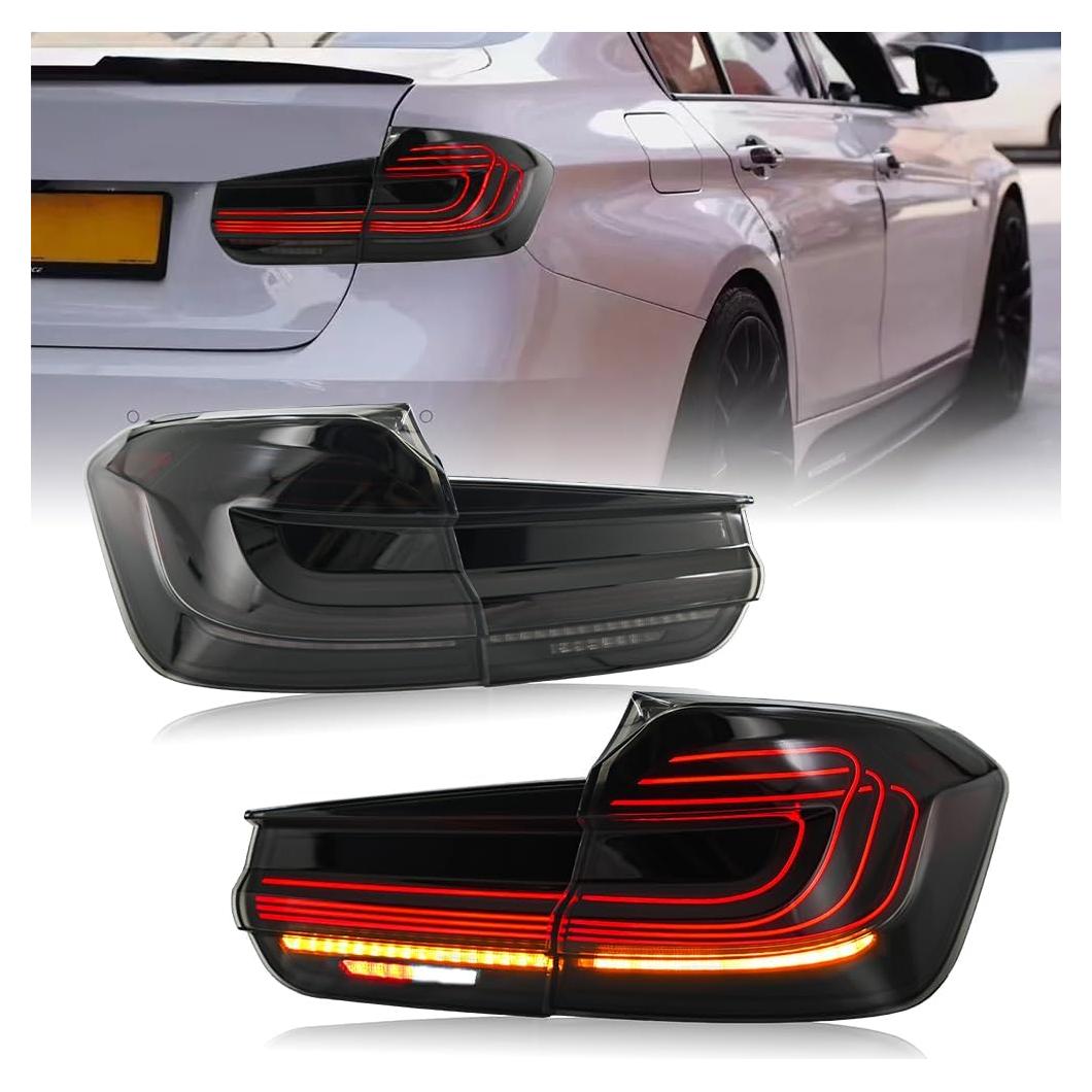 Luces Traseras BMW 3-Series M3 F30 F35 2013-2018 Rojo Ahumado